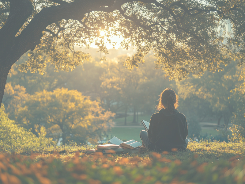 Frau ohne Schmerzen bei der Menstruation